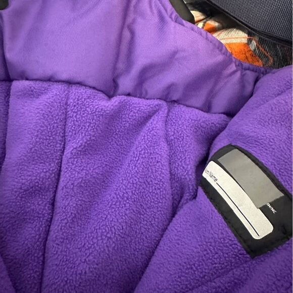 Purple ski bib with adjustable straps size 18-24 months unisex - Picture 6 of 6